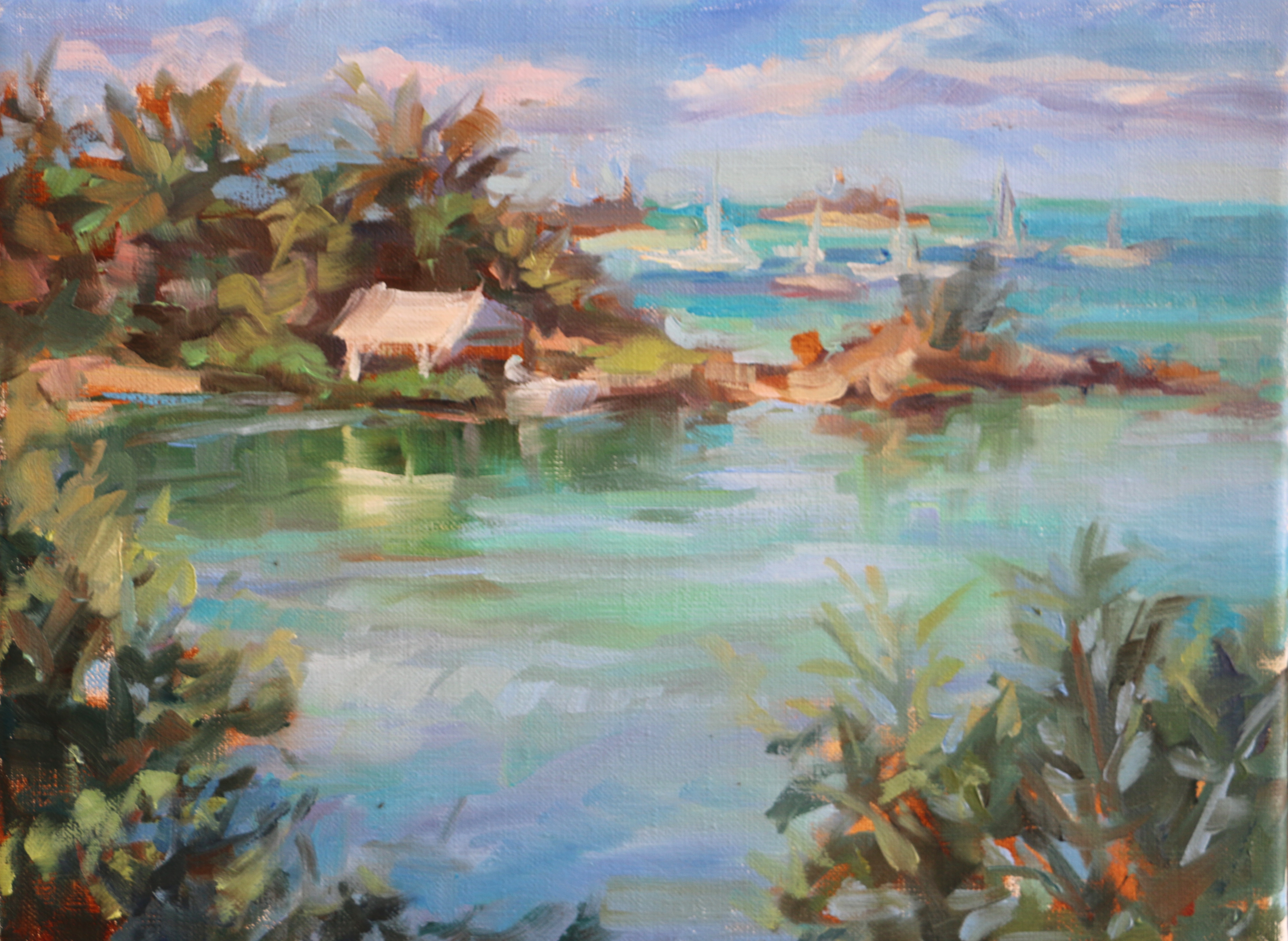 The Boat house 11 x 14